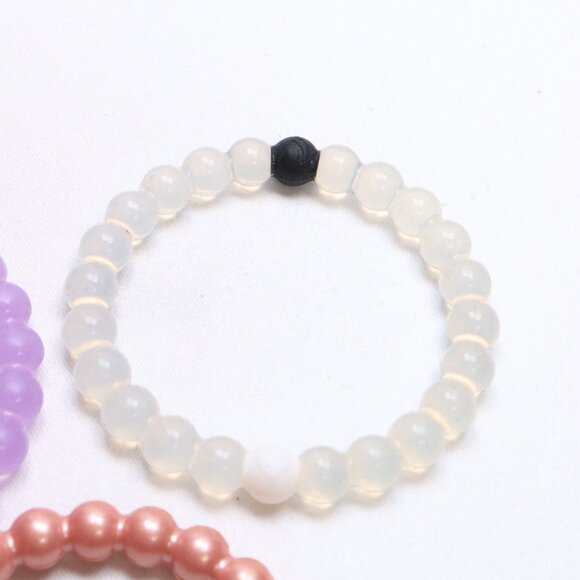 Lot of 3 Different Lokai Silicone Bracelets - Picture 3 of 4